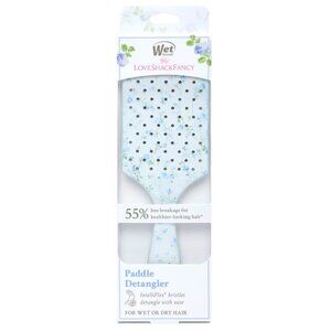 WET BRUSH x LOVESHACKFANCY English Ivy Floral Paddle Detangler Hair Brush NEW